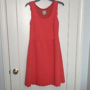Maeve Coral Red Dress